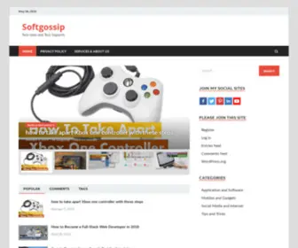 Softgossip.com(Daily Tech News) Screenshot