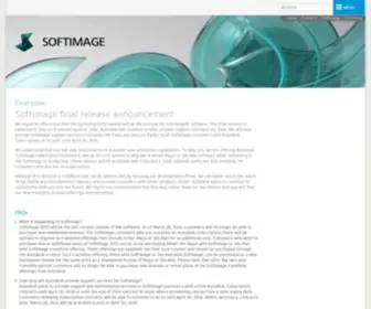 Softimage.com(Softimage 2015 Final Release Announcement) Screenshot