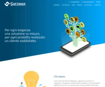 Softimax.it(Realizzazione software e siti web Liguria) Screenshot