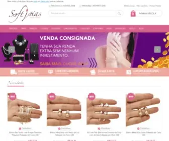 Softjoias.com.br(Semijoias com beleza e requinte) Screenshot