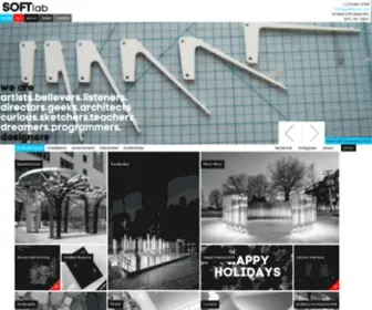 Softlabnyc.com(NYC based design studio) Screenshot