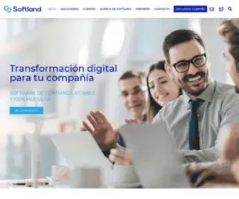 Softland.com.ar(Software ERP Argentina) Screenshot