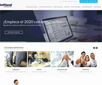 Softland.com.do(Software ERP) Screenshot