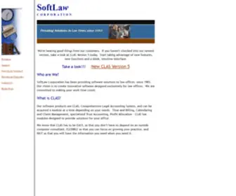 Softlawcorp.com(SoftLaw Corporation&#039;s) Screenshot