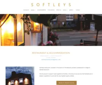 Softleys.com(Softleys Restaurant) Screenshot