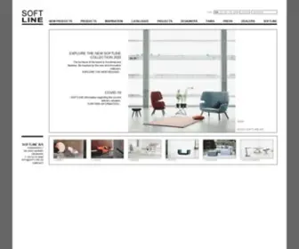 Softlineliving.fr(SOFTLINE A/S) Screenshot