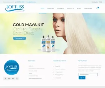 Softliss.com(Official SoftLiss Professional Line Website) Screenshot