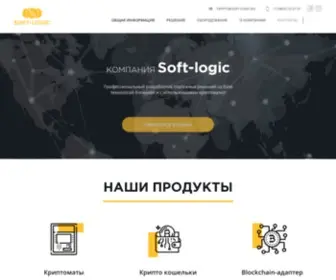 Softlogic-CRYpto.com(Блокчейн разработка) Screenshot