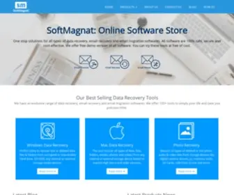 Softmagnat.com(Online Software Stores for Data Recovery) Screenshot