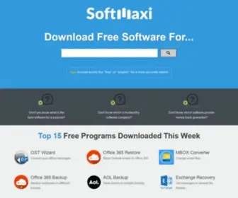 Softmaxi.com(Download Software to Convert Emails) Screenshot