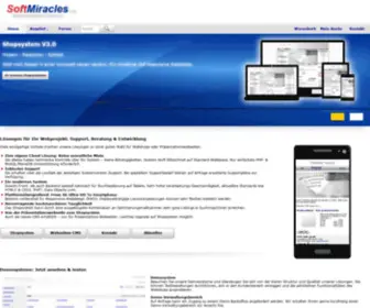 Softmiracles.com(Sales & Services) Screenshot