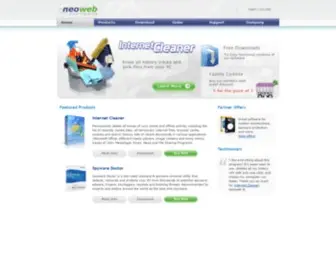 Softneoweb.com(Internet Cleaner) Screenshot