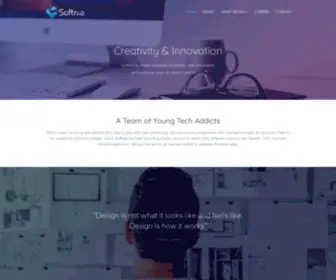 Softnio.com(Website Development and UI/UX Design Agency) Screenshot