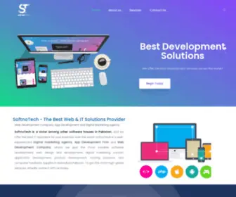 Softnotech.com(Web Development Company) Screenshot