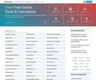 Softo.org(SEO tools and Calculators) Screenshot