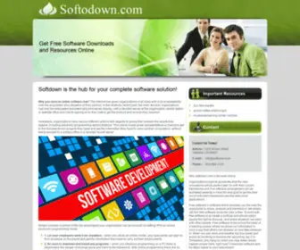 Softodown.com(Free Software Downloads and Resources) Screenshot