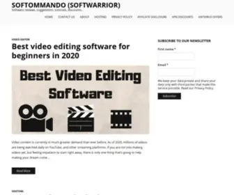 Softommando.com(Softommando (Softwarrior)) Screenshot