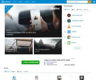 Softonic.es(Beste softwaredownloads) Screenshot