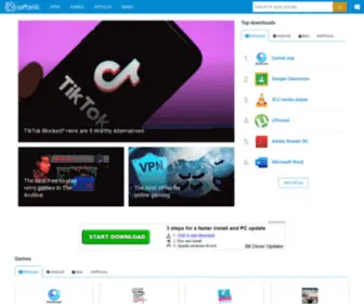 Softonic.org(Softonic es el lugar perfecto para descubrir las mejores apps y contenidos para tu dispositivo) Screenshot