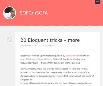 Softonsofa.com(Development with pleasure) Screenshot