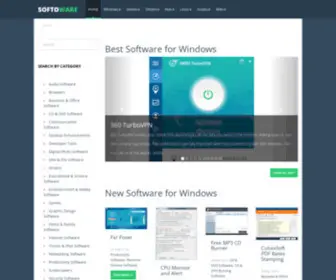 Softoware.org(Windows, Mac and Linux Software Downloads) Screenshot