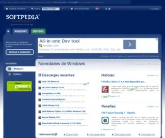 Softpedia.es(La enciclopedia de descargas gratis) Screenshot