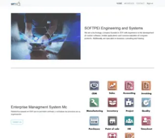 Softpei.com(Softpei Ingeniería y Sistemas) Screenshot