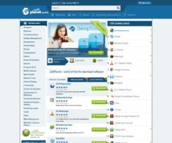 Softplanet.com(Download free software) Screenshot