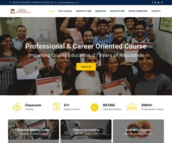 Softprocomp.com(Leading Computer Training Institute established since 1992 Softpro) Screenshot