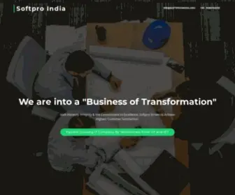 Softproindia.org(Home) Screenshot