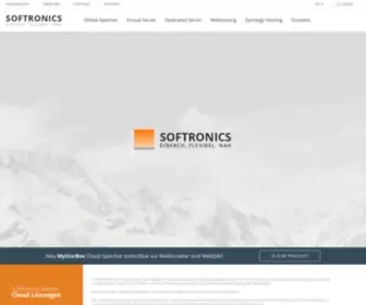 Softronics.ch(Softronics Cloud Lösungen einfach) Screenshot