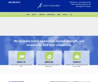 Softscribeinc.com(Softscribe Inc) Screenshot
