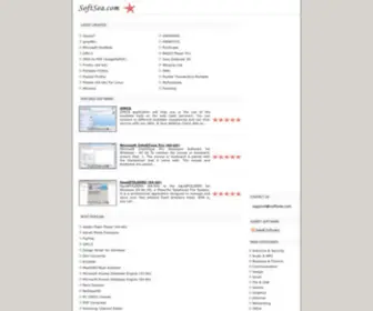 Softsea.com(Software Downloads) Screenshot