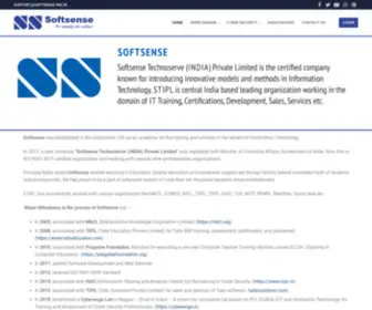 Softsense.ind.in(We simplify the subject) Screenshot
