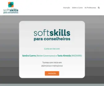 Softskillsparaconselheiros.com.br(Softskills para Conselheiros) Screenshot