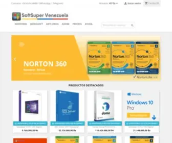 Softsuper.com.ve(SoftSuper Venezuela Internacional) Screenshot