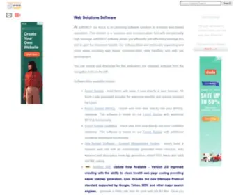 Softswot.com(Web Solutions Software) Screenshot