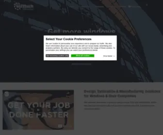 Softtech.com(Software for the window and door industry) Screenshot