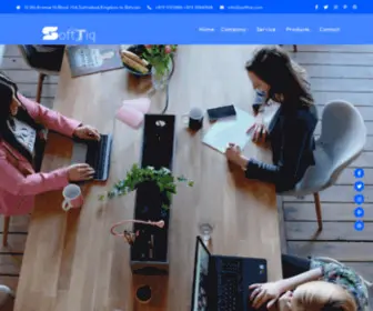 Softtiq.com(Software Development Company) Screenshot