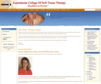 Softtissuetherapyonline.com(Soft Tissue Therapy) Screenshot