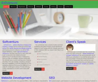 Softventurs.in(Website Designing company in Kanpur) Screenshot