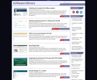Software-Mirrors.com(Download Software) Screenshot