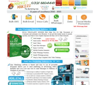 Software.net.pk(Bulk Whatsapp Email SMS Marketing Software) Screenshot