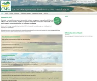 Software4Conservation.com(Conservation Management System) Screenshot