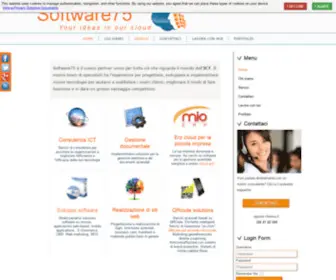Software75.com(Consulenza informatica per PMI) Screenshot