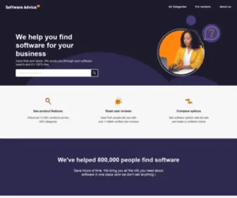 Softwareadvice.ie(Business Software Reviews from Software Advice) Screenshot