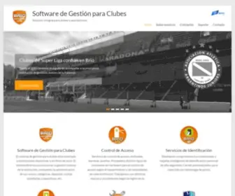 Softwareclubes.com.ar(Software de Gestión para Clubes) Screenshot