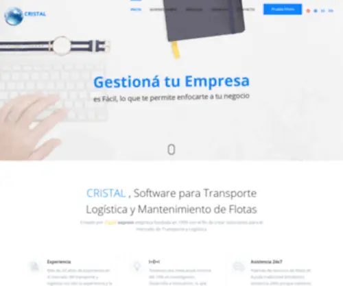 Softwarecristal.com.ar(Cristal) Screenshot