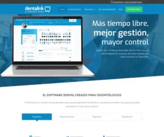 Softwaredentalink.com(Software clínica dental) Screenshot