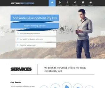 Softwaredevelopment.net.au(Software Development Pty Ltd) Screenshot